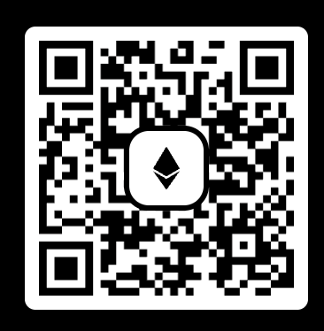 Ethereum donation wallet QR code